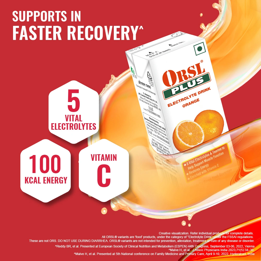 Orsl Plus Orange Drink Medicare Healthy