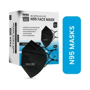 Black Adjustable FFP2 Mask