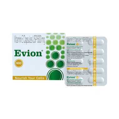 Evion 600mg Capsule Medicare healthy