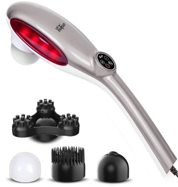 Vibrant Silver Body Massager