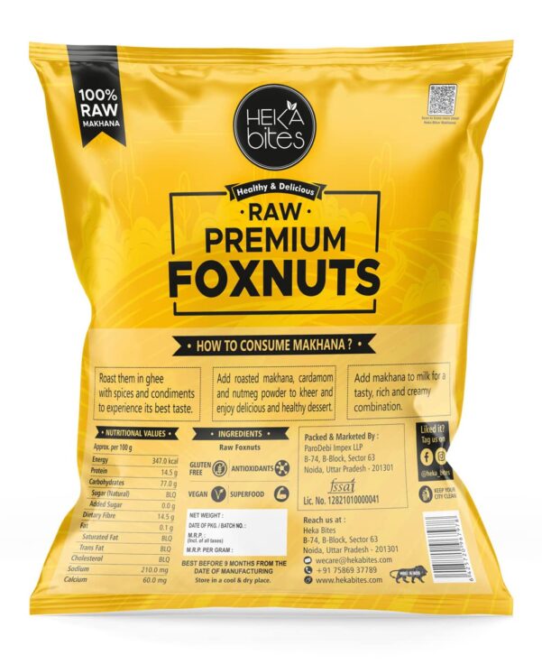 Premium Raw Foxnuts Snack