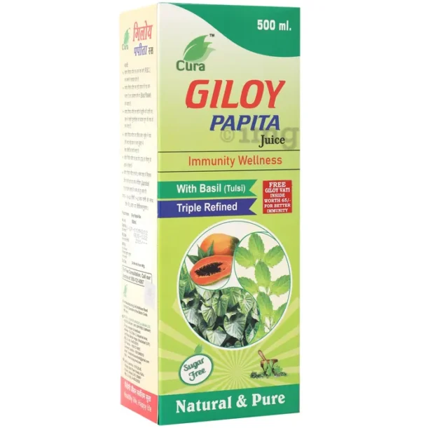 Cura Giloy Papita Juice